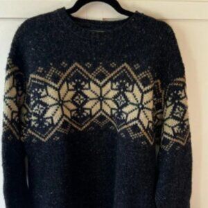 Abercrombie & Fitch‎ Men’s Vintage 100% Wool Sweater Size Small
